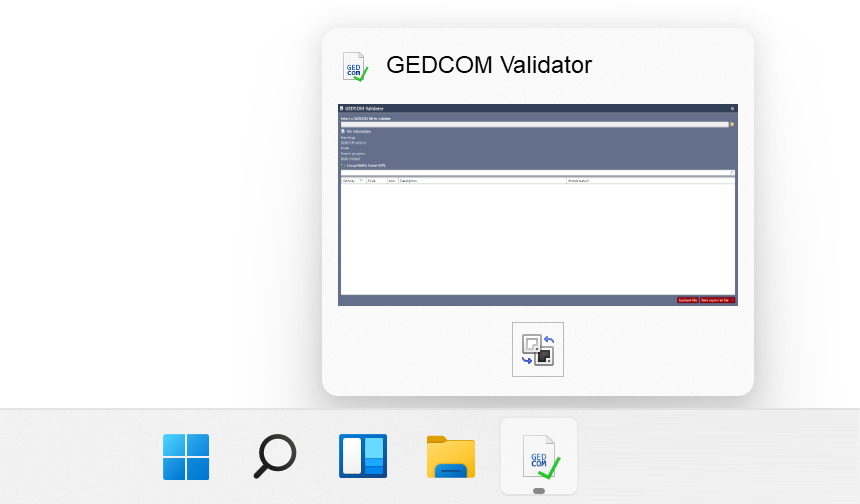 Switching theme with a task bar thumb button