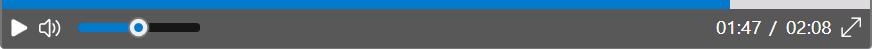 Video and audio playback controls