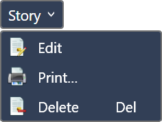 Story menu
